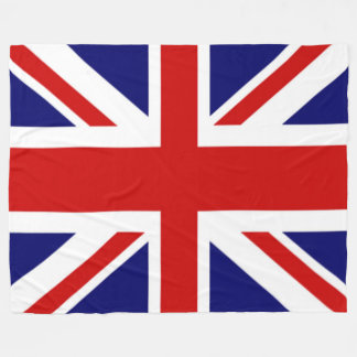 Manta Polar Preciosa bandera del Reino Unido la union jack