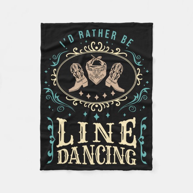 Manta Polar Prefiero ser bailarina de línea divertida (Anverso)