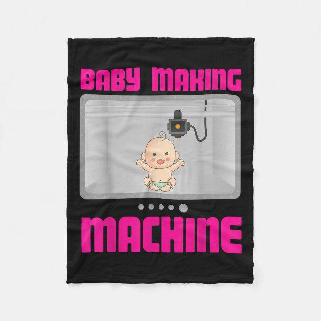 Manta Polar Pregnancy Reveal &amp; Announcement Baby Making Ma (Anverso)