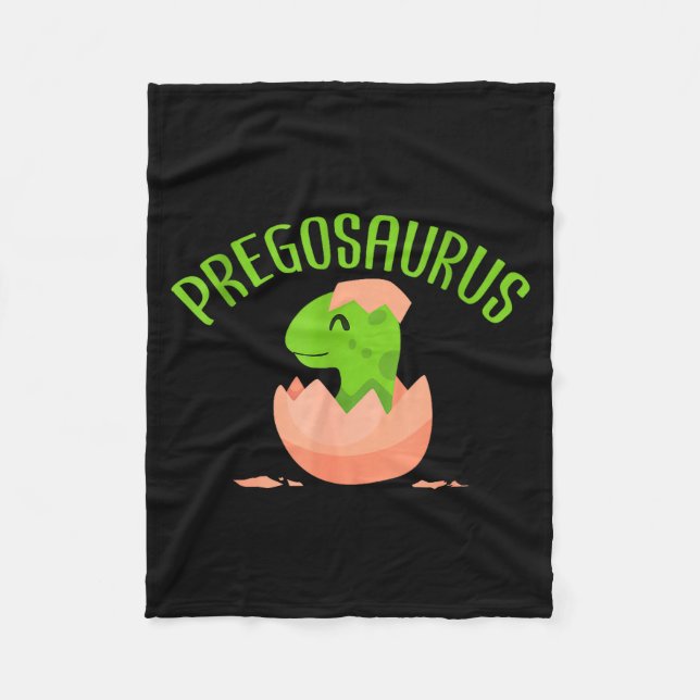 Manta Polar Pregosaurus Preggo Saurus Pregnant Women Dino Love (Anverso)