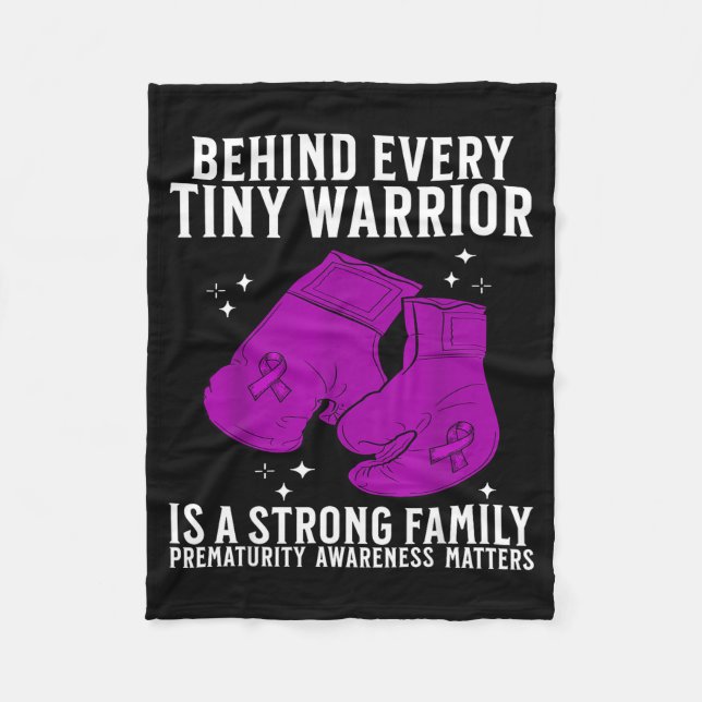 Manta Polar Prematurity Awareness For Nicu Parents Nicu Awaren (Anverso)