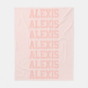 Manta Polar Preppy Blanket Peach