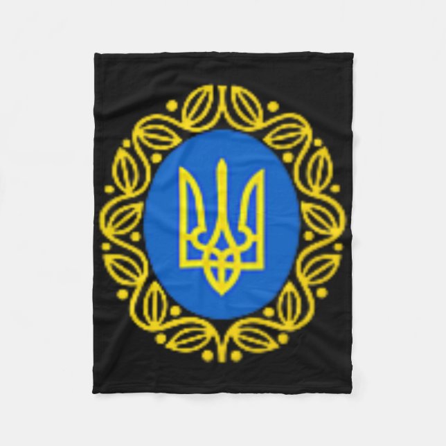 Manta Polar President Volodymyr Zelensky Ukraine Ukrainian Emb (Anverso)