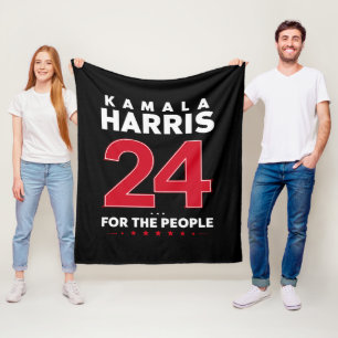 Manta Polar Presidenta 47 Kamala Harris 2024 Apoyo Señora
