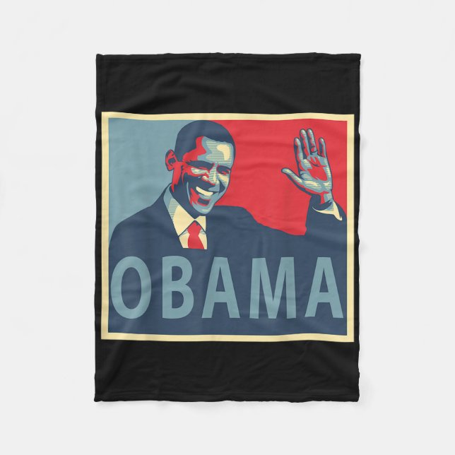 Manta Polar Presidente Barack Obama (Anverso)