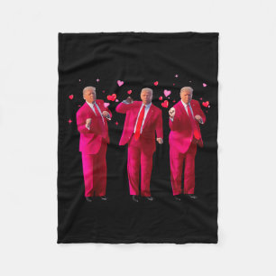 Manta Polar Presidente divertido Trump bailando Donald Trump c