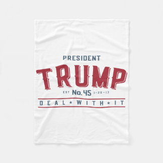 Manta Polar Presidente Trump 45 Aceptalo