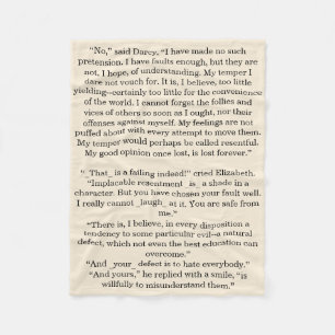 Manta Polar Presupuesto de libro personalizado Orgullo y preju