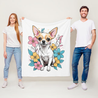 Manta Polar Primavera Chihuahua