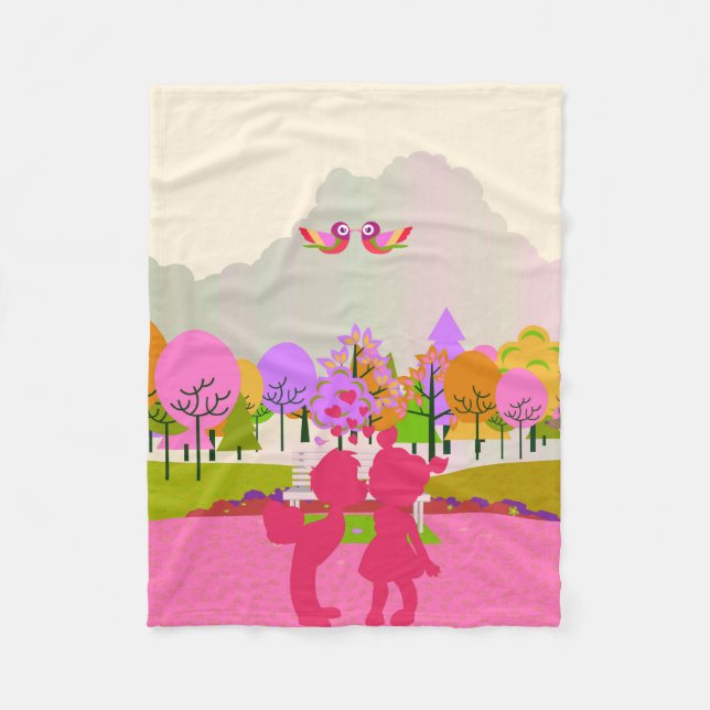 Manta Polar primer beso (Anverso)