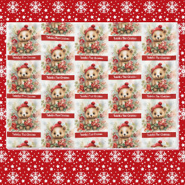 Manta Polar Primer Navidad del bebé con nombre añadido