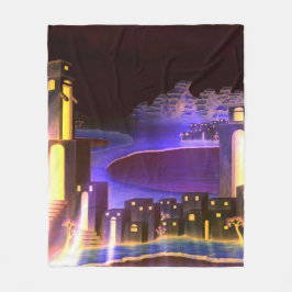 Manta Polar "Primer revelación" - arte misterioso críptico