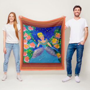 Manta Polar Princesa "Arte de niños"