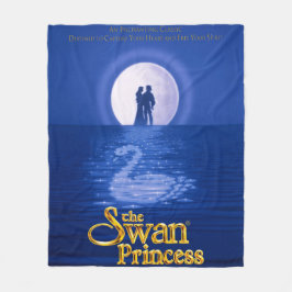 Manta Polar Princesa clásica Fleece Blanket del cisne