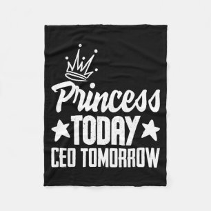 Manta Polar Princesa hoy CEO mañana empoderando a la jefa de c