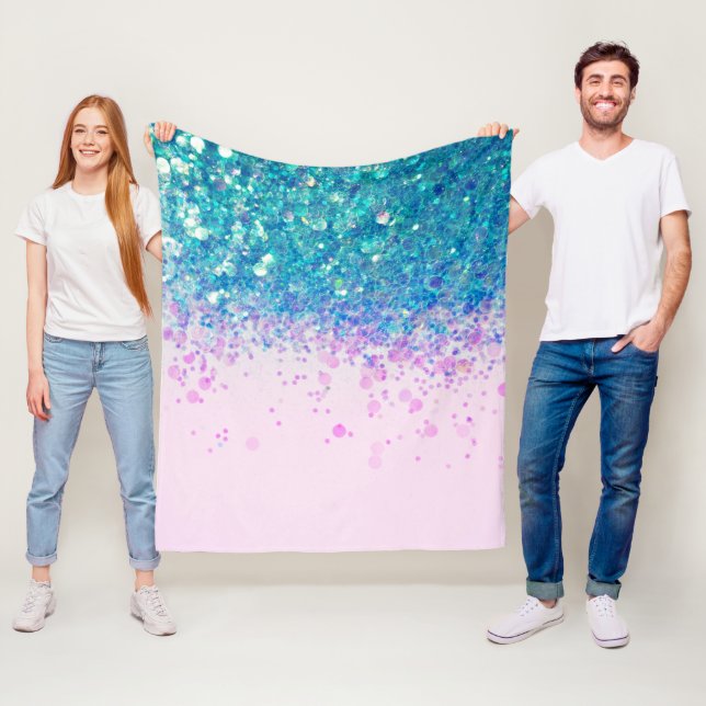 Manta Polar Princesa Unicornio #4 (In situ)