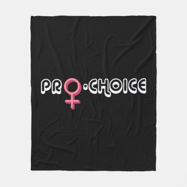 Manta Polar Pro Choice Roe v Wade Women's Health (Anverso)