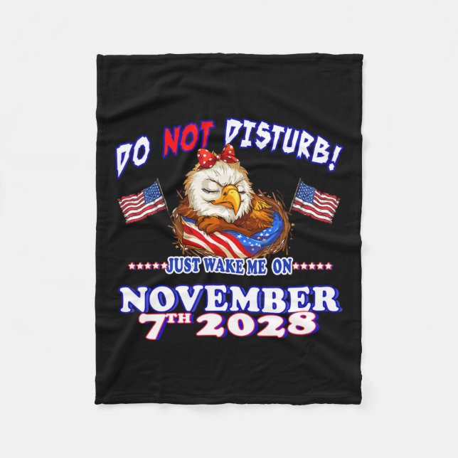 Manta Polar Pro Democracia 4 de Julio Elecciones Sarcásticas E (Anverso)