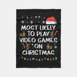 Manta Polar Probablemente Jueguen a Videojuegos Navidades Navi