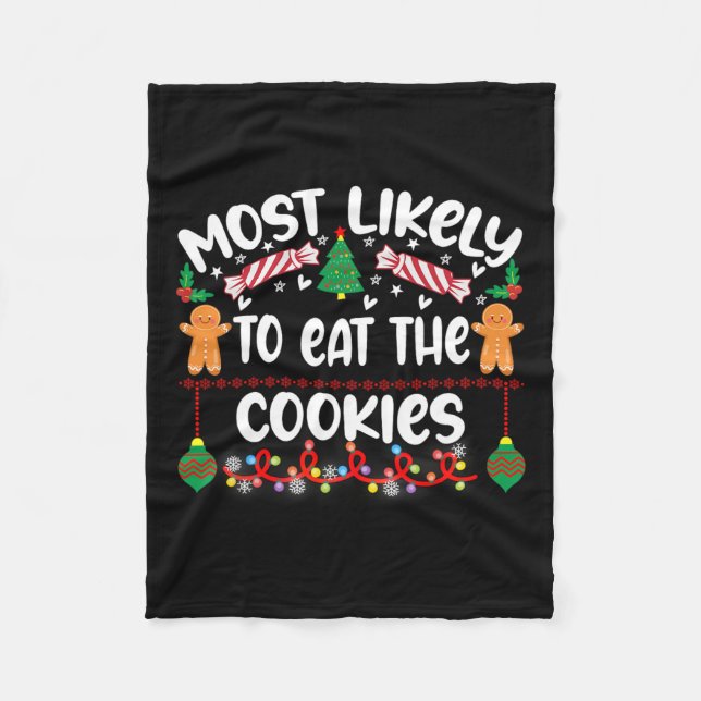 Manta Polar Probablemente Odien A Los Navidades De La Familia  (Anverso)