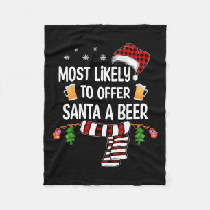 Manta Polar Probablemente Ofrezca A Santa Una Cerveza Diversió