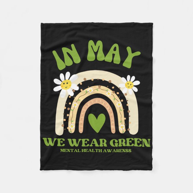 Manta Polar Problemas de salud mental: usamos salud mental eco (Anverso)