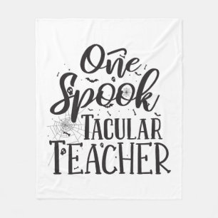 Manta Polar Profesor Spooktacular - Divertido profesor Hallowe