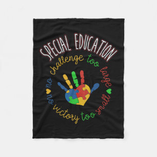 Manta Polar Profesora Especial De Educación Y Concienciación S