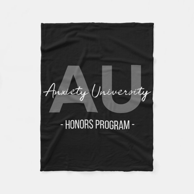 Manta Polar Programa de Honores de Ansiedad Universitaria  (Anverso)