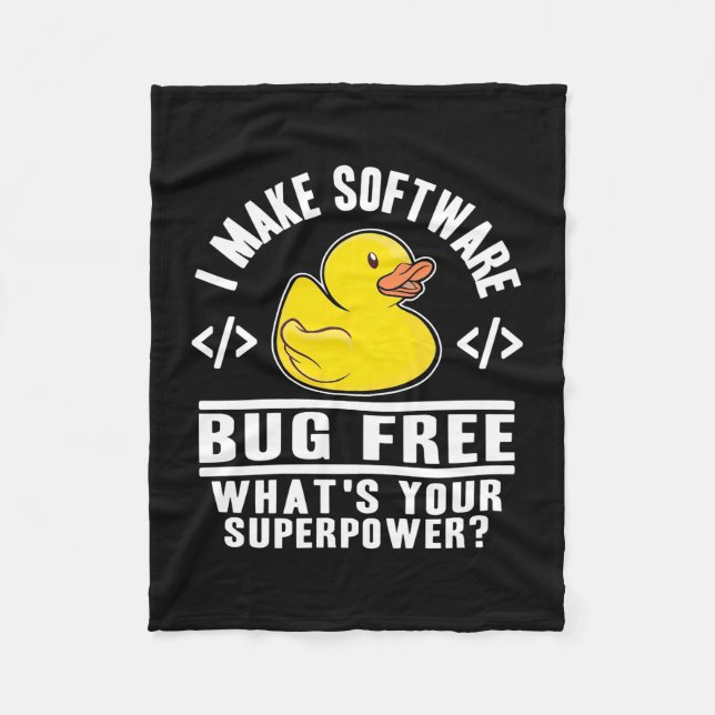 Manta Polar Programador para hacer software libre de fallos (Anverso)
