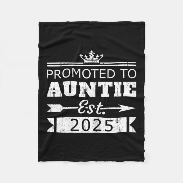 Manta Polar Promoted To Auntie Est 2025 Funny New Aunt Reveal  (Anverso)