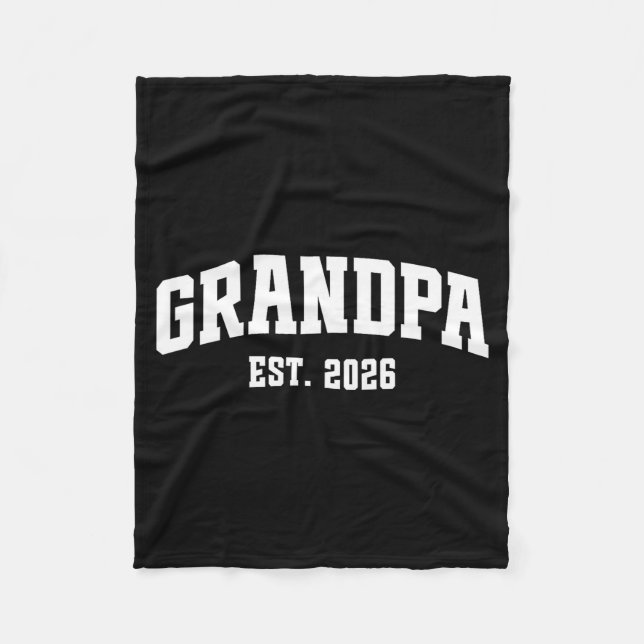 Manta Polar Promoted To Grandpa Est. 2026 Grandparent Baby Ann (Anverso)