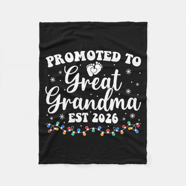 Manta Polar Promoted To Great Grandma Est 2026 First Time New  (Anverso)