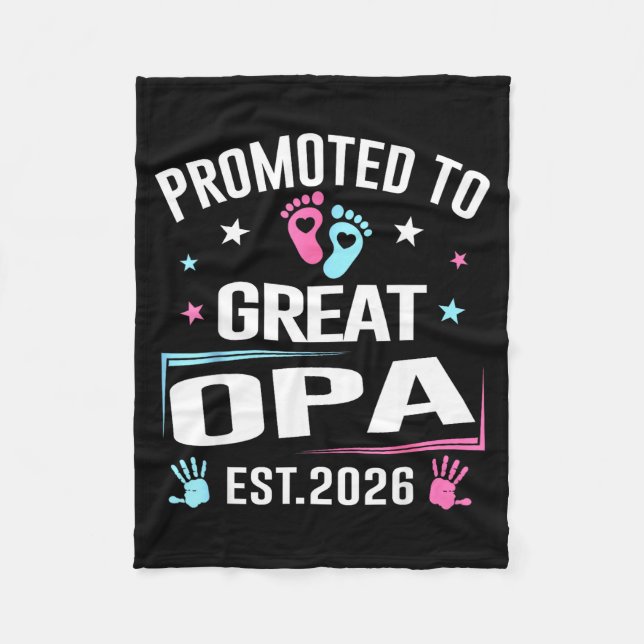 Manta Polar Promoted To Great Opa Est 2026 Pregnancy Announcem (Anverso)