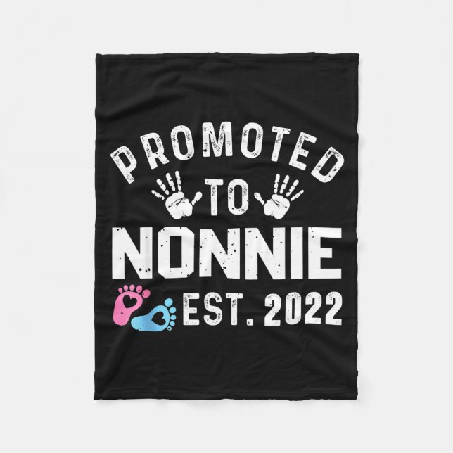 Manta Polar Promoted To Nonnie Est 2022 Funny New Nonnie  (Anverso)