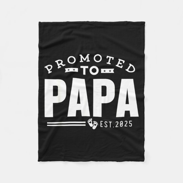 Manta Polar Promoted To Papa 2025 New 1st First Time Papa Dad  (Anverso)