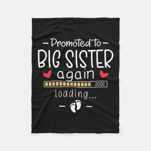 Manta Polar Promovido A Gran Hermana De Nuevo Est 2026 Bebé 3  (Anverso)