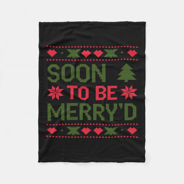 Manta Polar Pronto serán Navidades de parejas muy comprometida (Anverso)