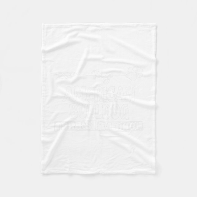 Manta Polar Propietarios de bulldoges (Anverso)