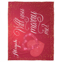 Propuesta de Matrimonio de Corazones Rojos