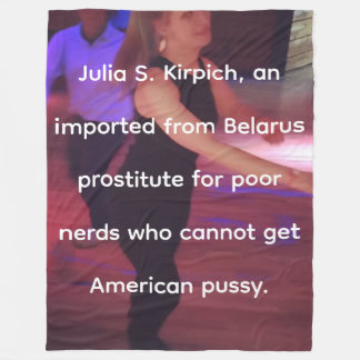 Manta Polar Prostituta Julia S. Kirpich Fleece Blanket