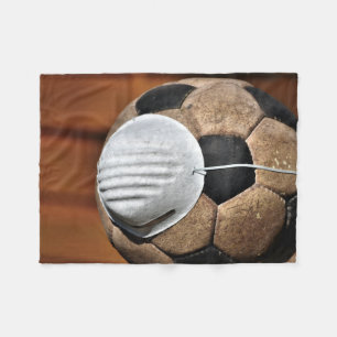 Manta Polar Protección contra el estadio de fútbol respiratori