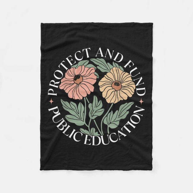 Manta Polar Protect And Fund Public Education Public Teachers  (Anverso)