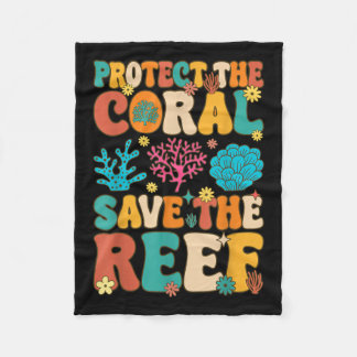 Manta Polar Proteja El Coral Salve El Coral De Coral De Arreci
