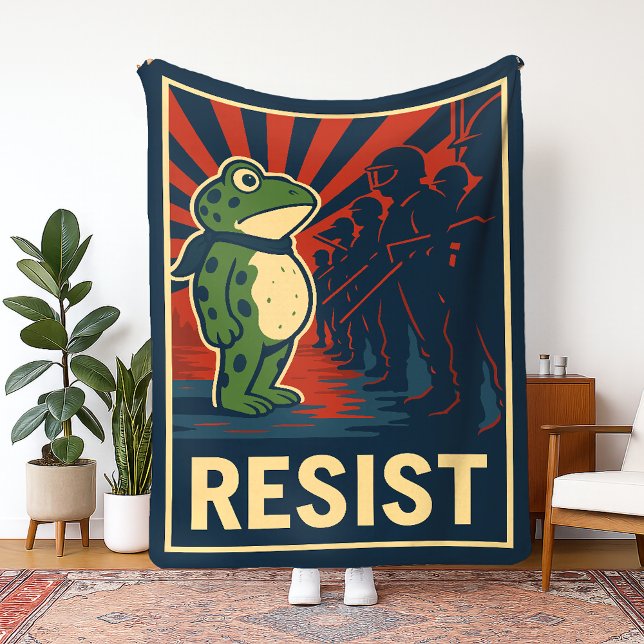 Manta Polar Protesta de la Rana de Portland (Subido por el creador)
