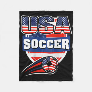Manta Polar Proud America Soccer Fans Jersey - Usa Flag Footll