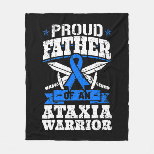 Manta Polar Proud Father Of An Ataxia Warrior Awareness Ribbon