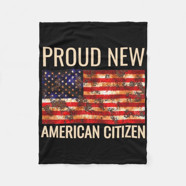 Manta Polar Proud New American Us Citizenship Gift Tee Shirt  (Anverso)