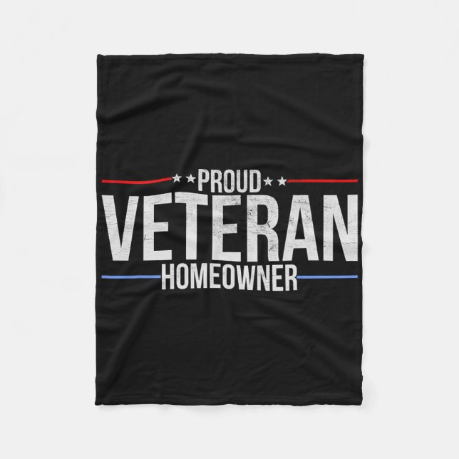 Manta Polar Proud Veteran Homeowner - New House Owner Military (Anverso)