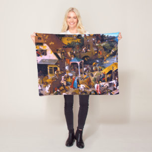 Manta Polar Proverbios de los Países Bajos, Pieter Bruegel, el